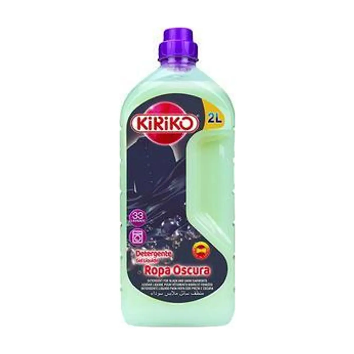 Detergente Líquido para Ropa Oscura (2000 ml) KIRIKO - Image 1