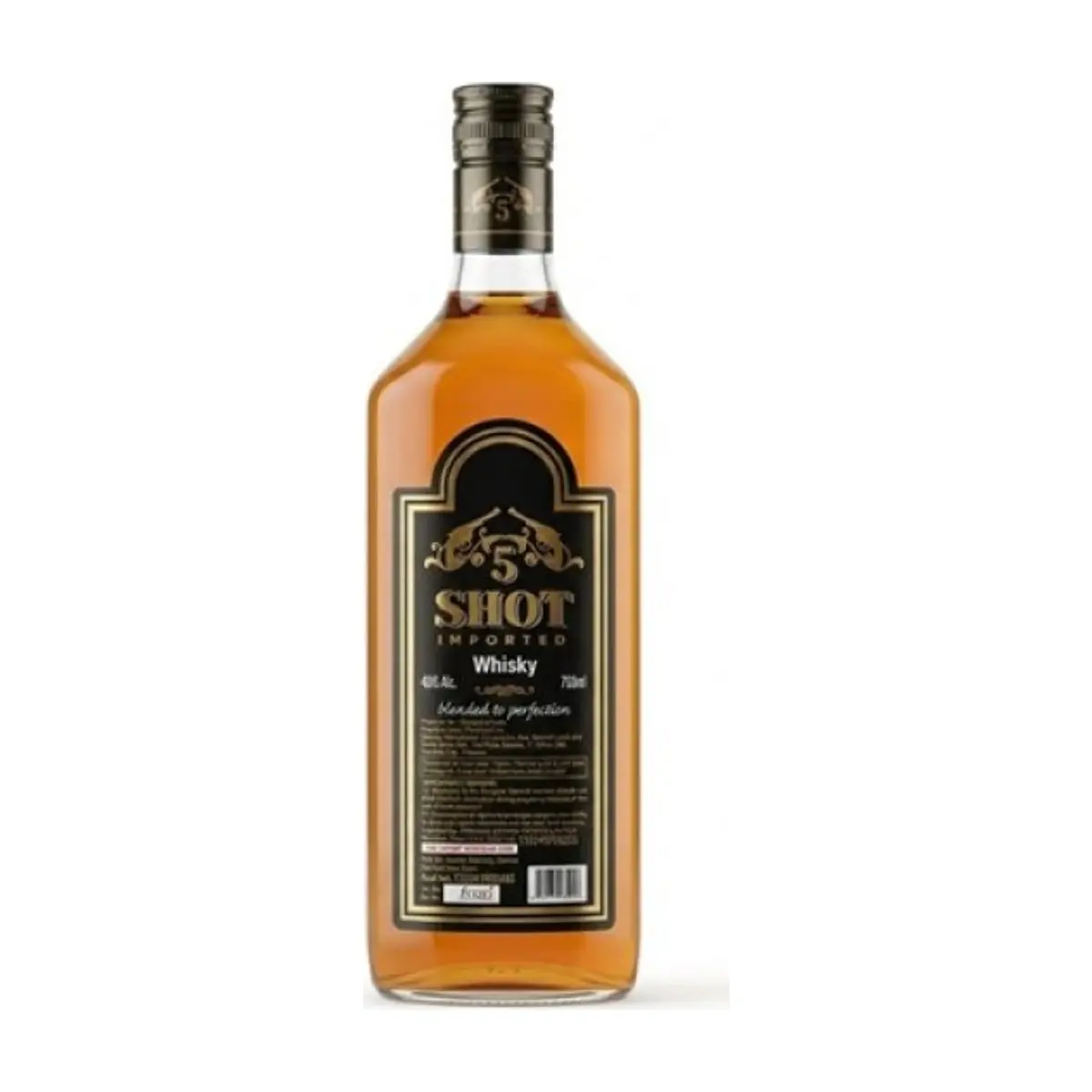 Whisky (750ml) 5 SHOT