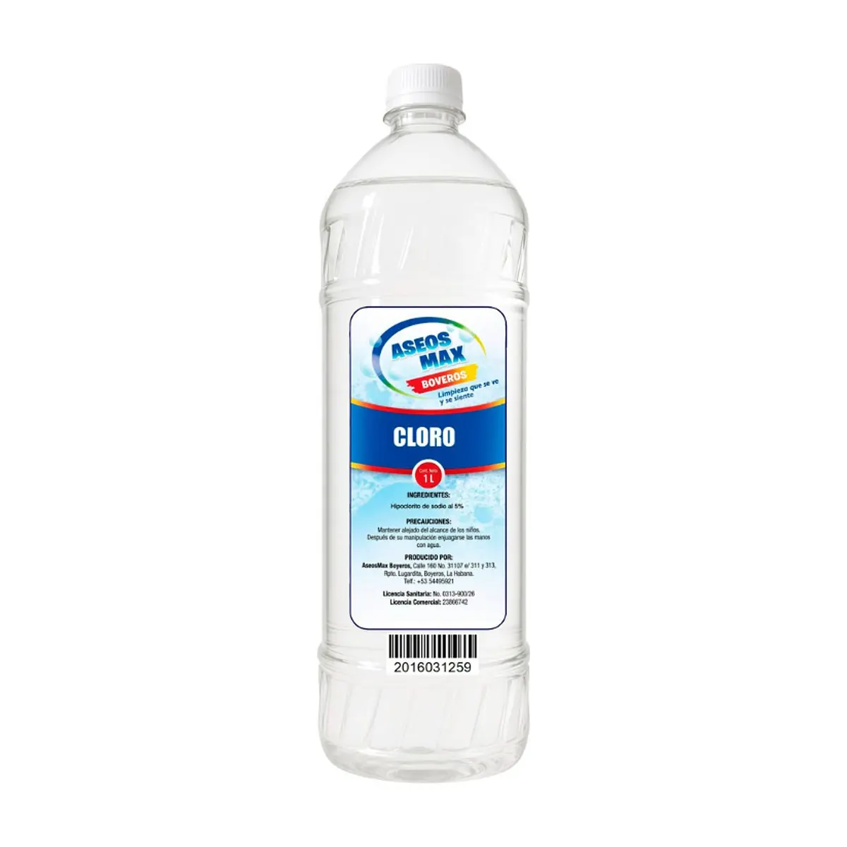Cloro Aseos Max (1 L) - Miniatura 1