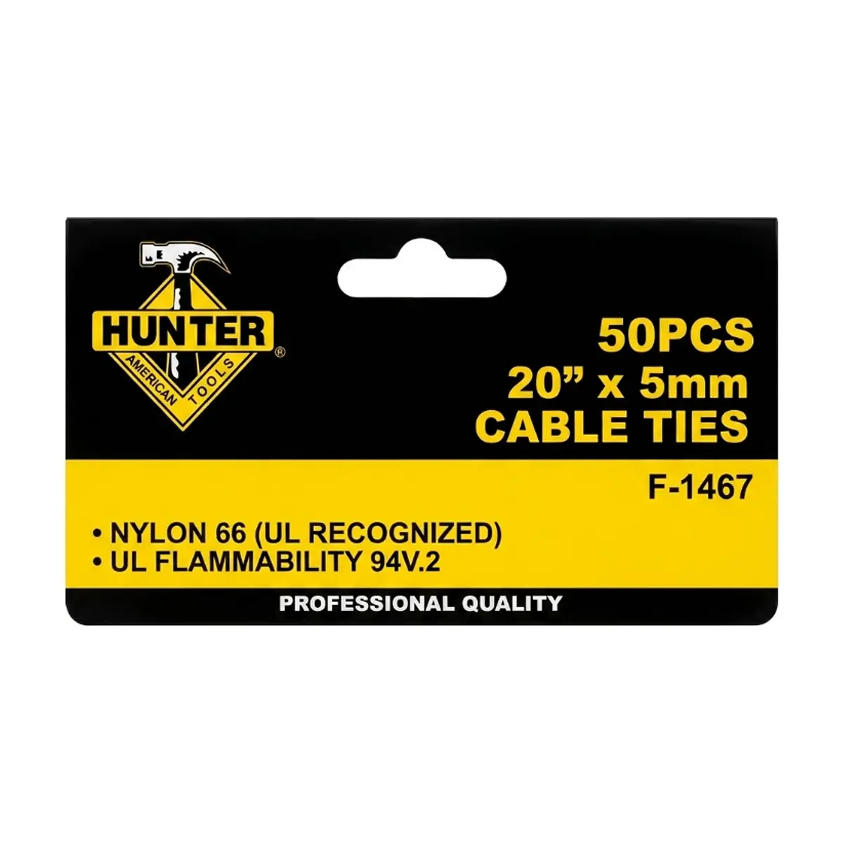 Paquete de bridas 508 x 5 mm HUNTER (50 U) - Thumbnail 2