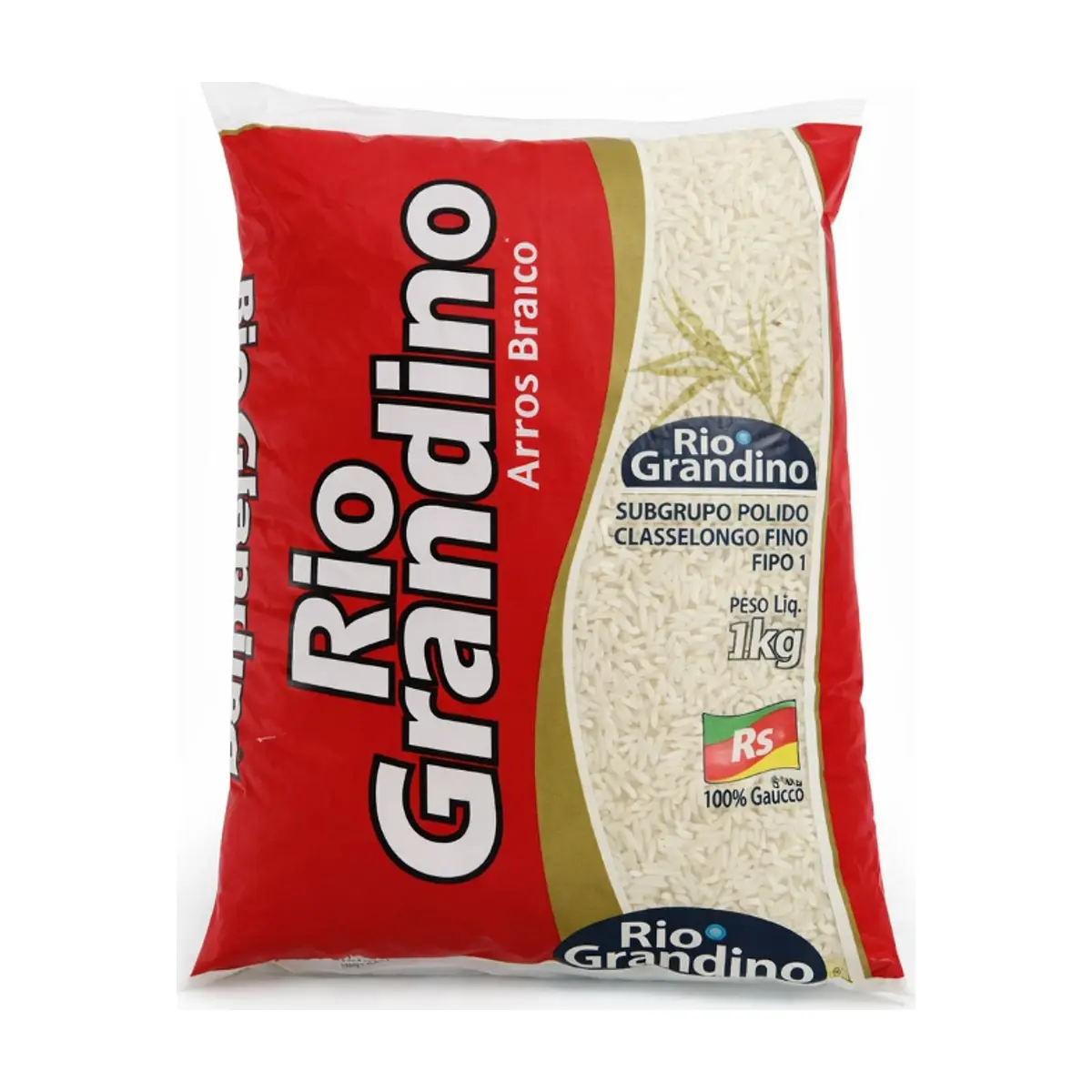 Arroz blanco Rio Grandino (1 kg / 2.2 lb) - Imagen 1