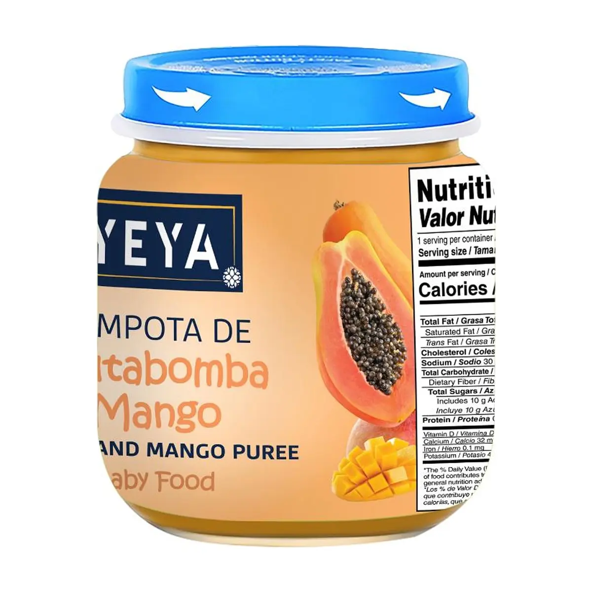 Compota de frutabomba y mango YEYA (113 g / 4 oz) - Thumbnail 2