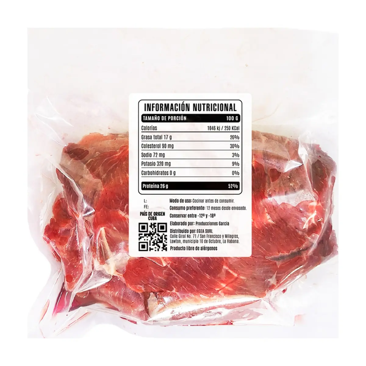 Carne de res lasqueada Cosecha Real (1 kg / 2.2 lb) - Miniatura 3