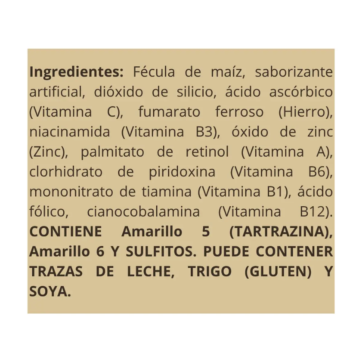 Polvo para preparar atole sabor vainilla fortificado con vitaminas y minerales Great Value (45 g / 1.59 oz) - Miniatura 4