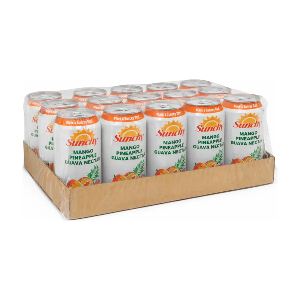Néctar de mango piña guayaba Sunchy (24 x 334 ml / 11.3 fl oz) - Miniatura 4