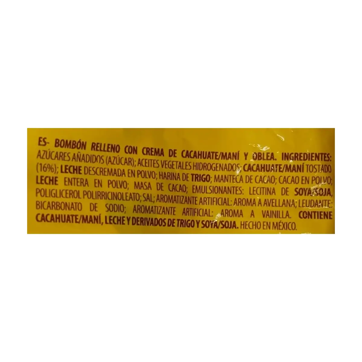Bombón relleno con crema de cacahuate y oblea Bon o Bon (90 g / 3.1 oz) - Thumbnail 3