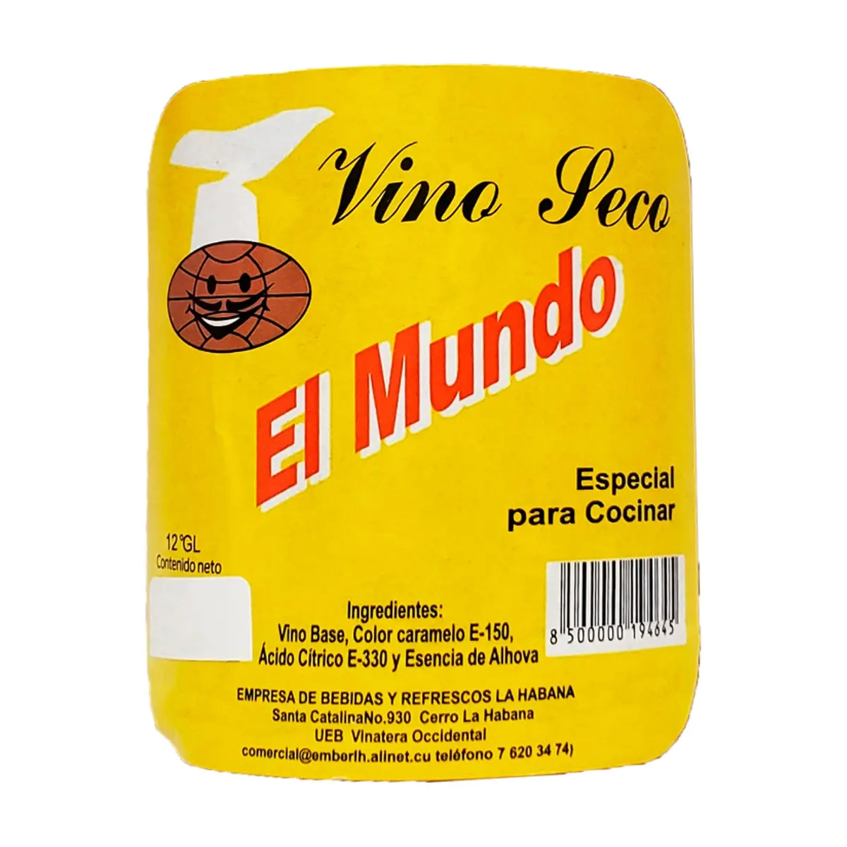Vino seco natural El Mundo (1 L) - Thumbnail 3