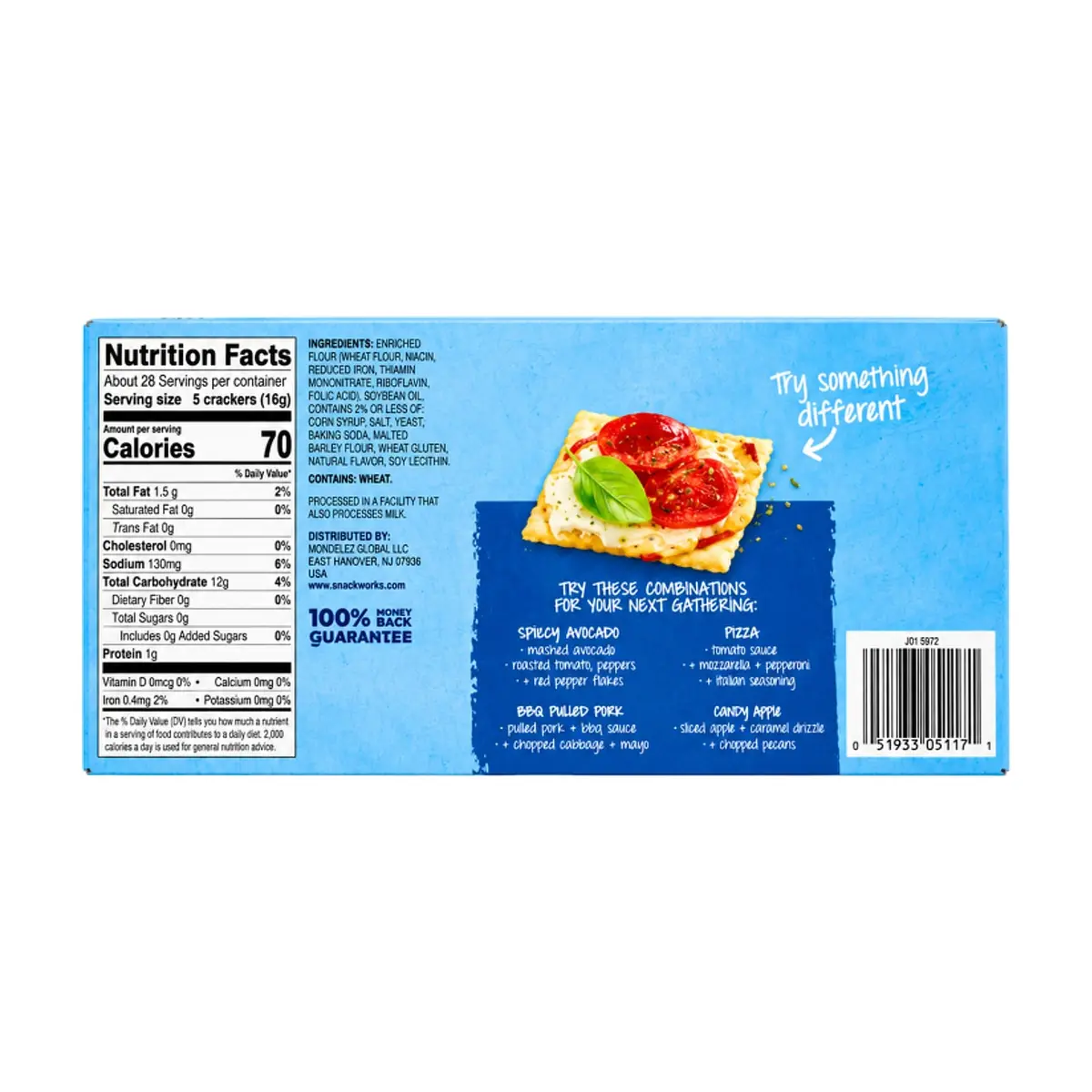 Galletas Saladas Originales Newbury Mills (453 g / 16 oz) - Thumbnail 2