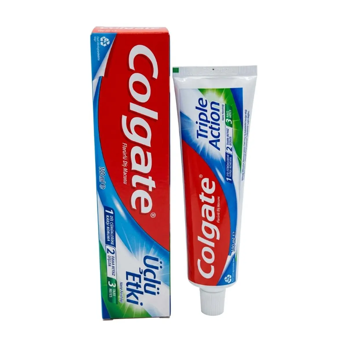Pasta dental triple acción Üçlü Etki Colgate Palmolive (100 ml / 3.4 oz) - Miniatura 1