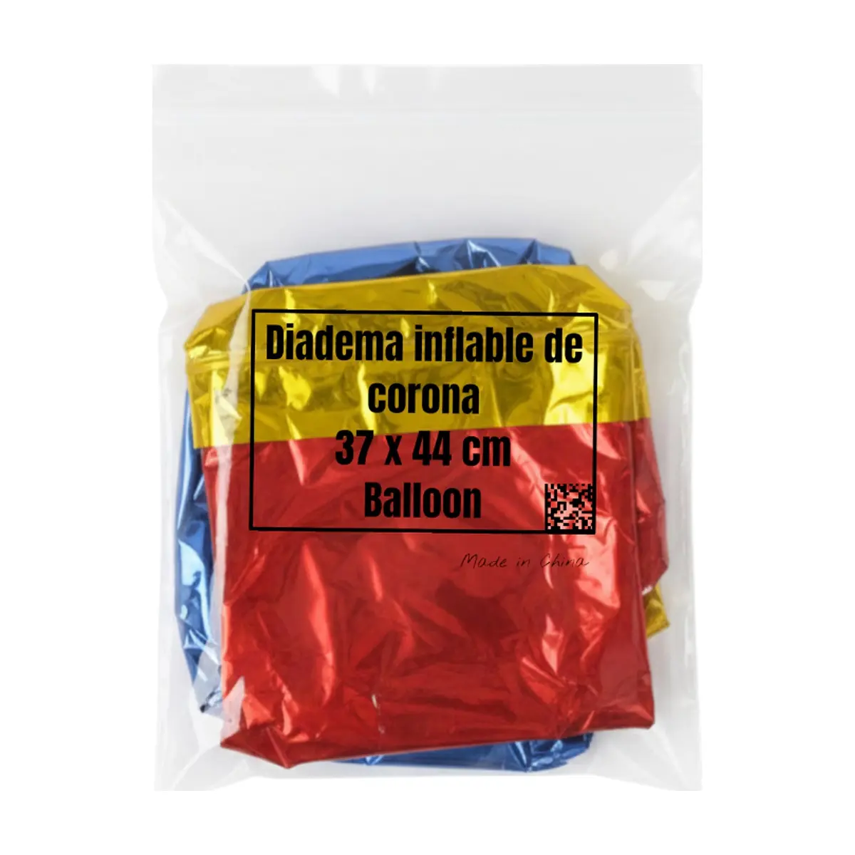 Diadema inflable de corona Balloon - Thumbnail 3