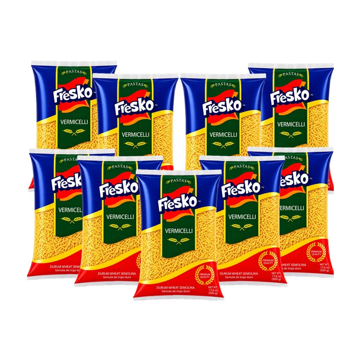 Fideos Fresko (9 x 500 g) - Miniatura 1