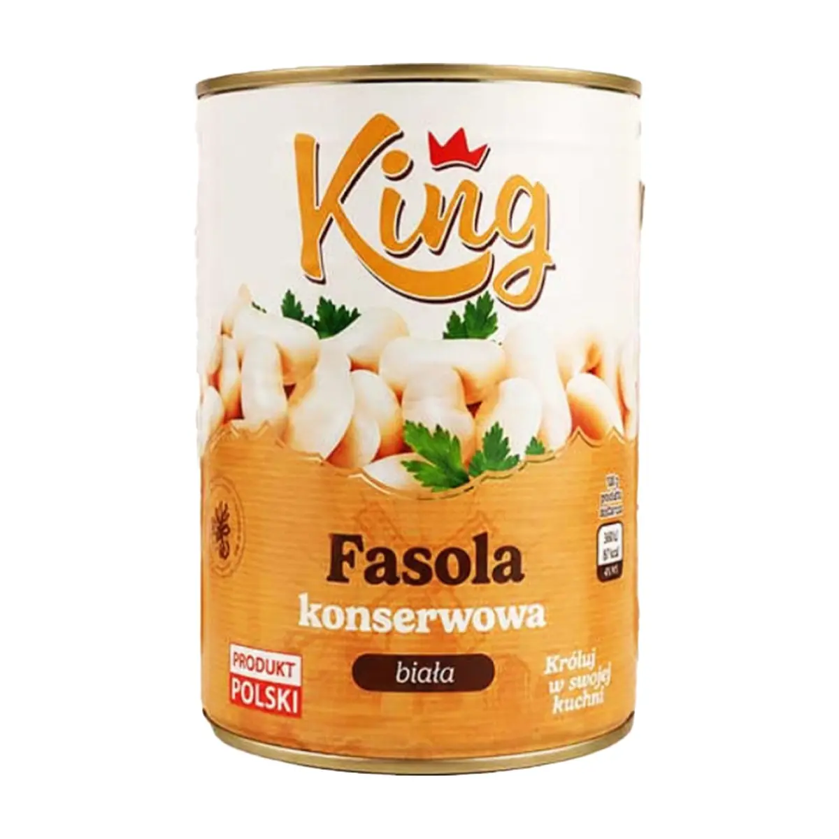 Judías blancas en conserva King (400 g / 14.1 oz) - Imagen 1