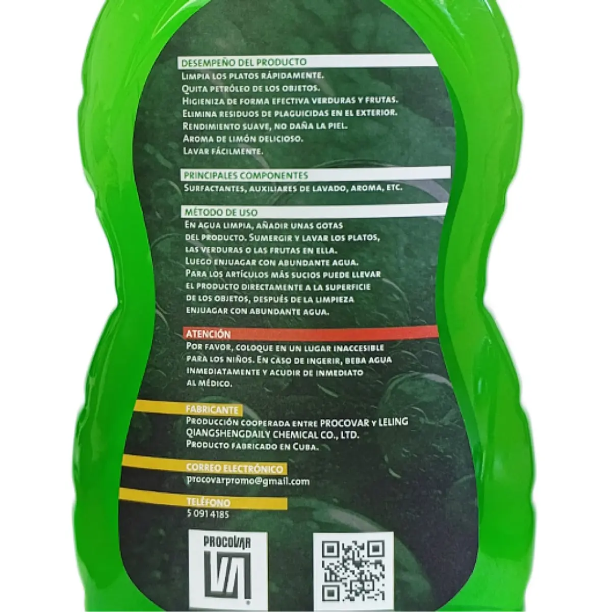 Detergente multiuso aroma limón Kapital (2 U x 750 ml) - Thumbnail 3