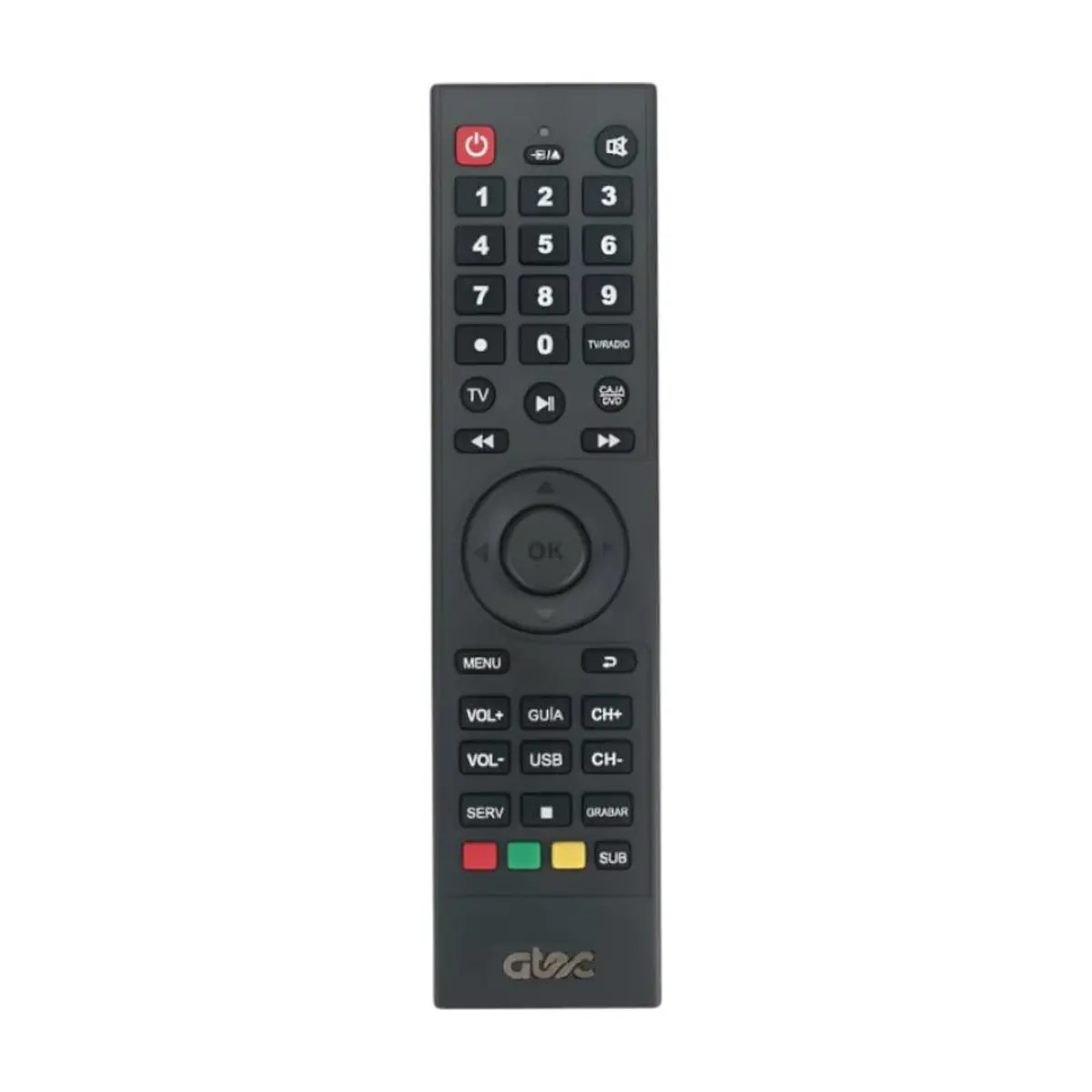 Control remoto para cajas decodificadoras & TV. Mando universal