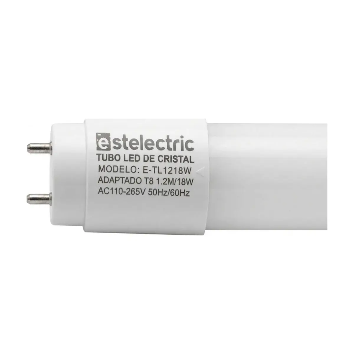 Tubo Led de 18W con soporte incluido a la medida Estelectric E-TL1218W/E-SL1218W - Miniatura 3