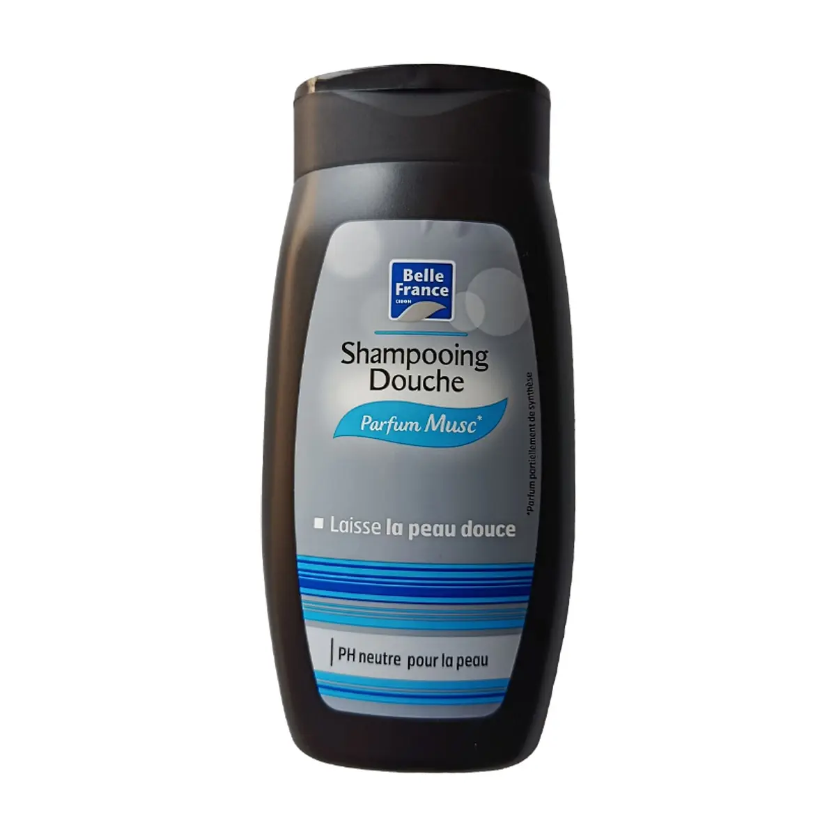 Champú gel de ducha con fragancia a almizcle Belle France (250 ml)