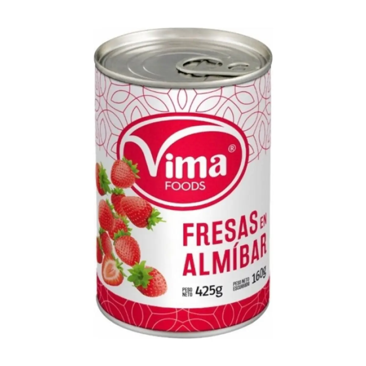 Fresas en almíbar Vima Foods (425 g / 14.99 oz) - Miniatura 1