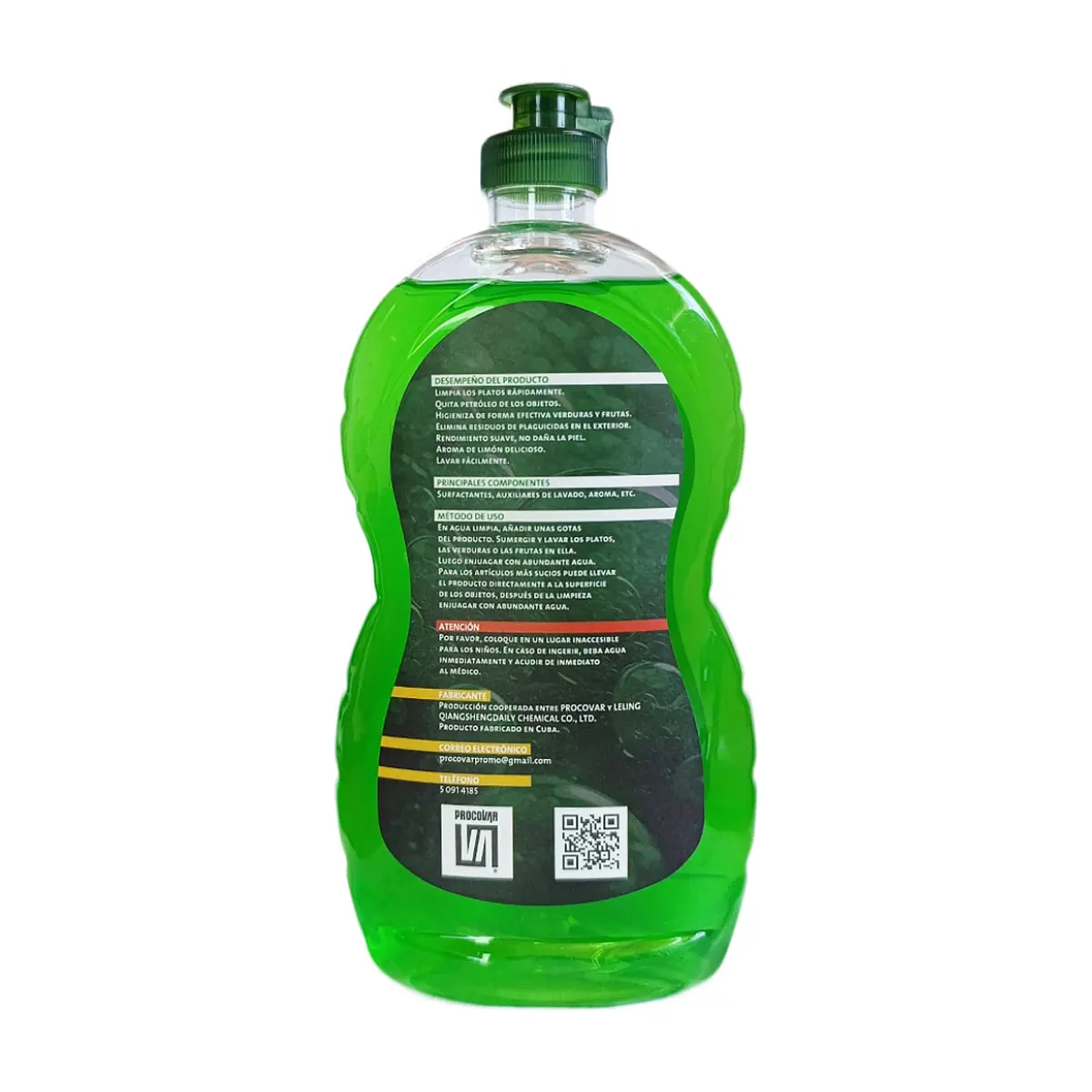 Detergente liquido multiuso aroma limón Kapital (750 ml) - Thumbnail 2