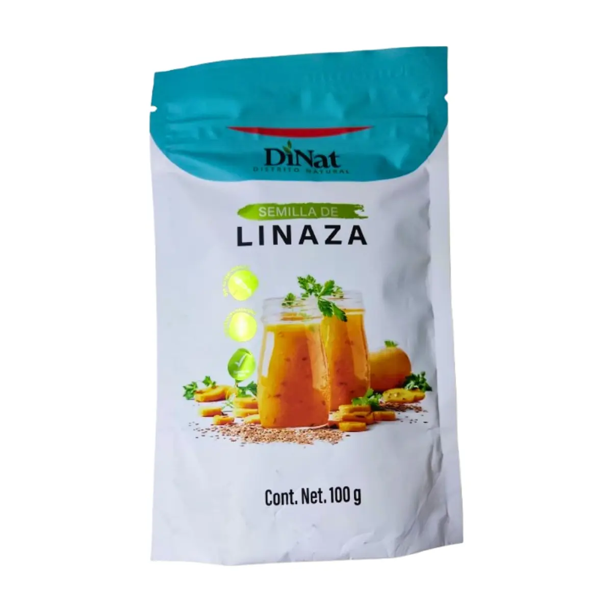 Semillas de linaza DiNat (100 g / 3.95 oz)