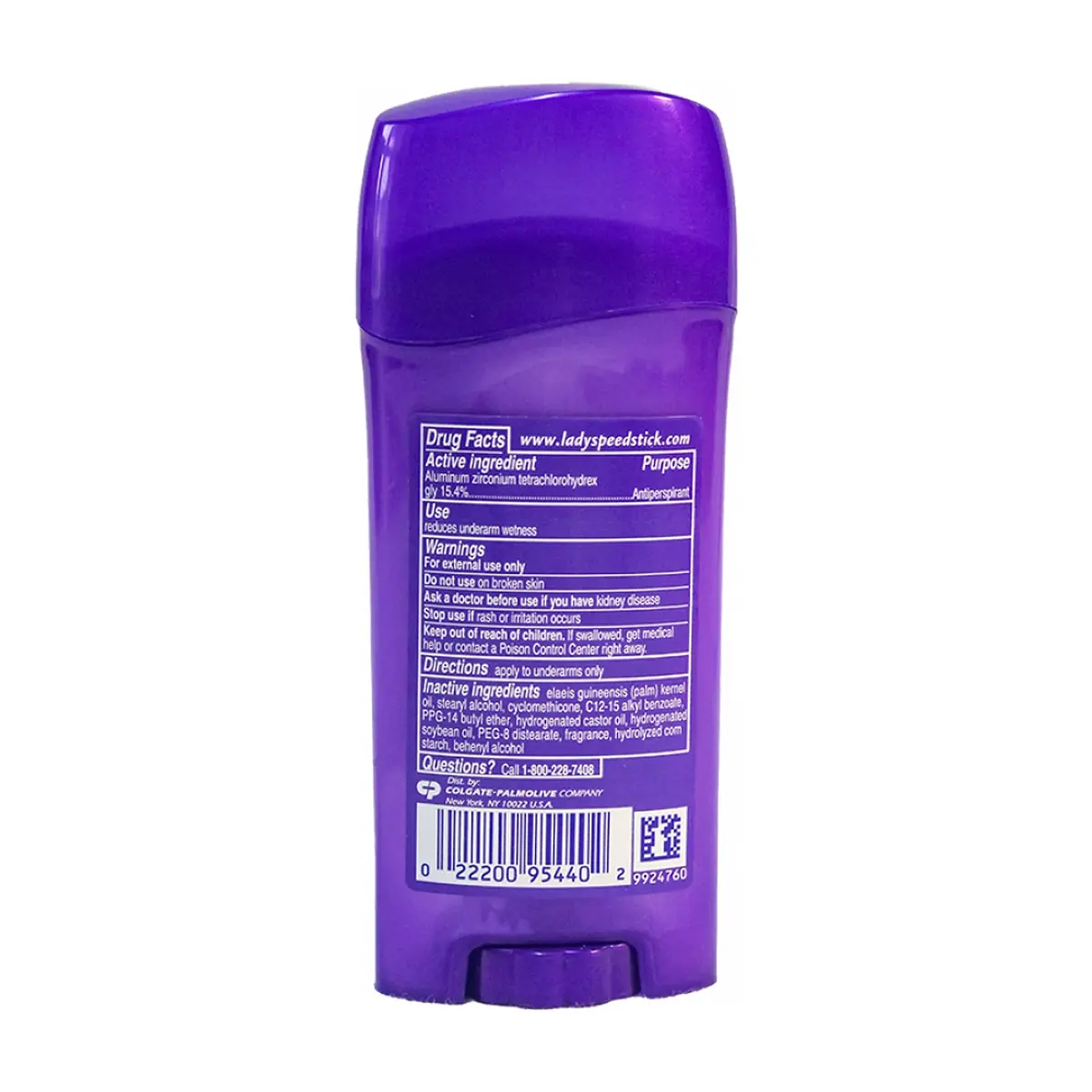 Desodorante en barra para mujer Lady Speed Powder Fresh (65 g / 2.3 oz) - Miniatura 2