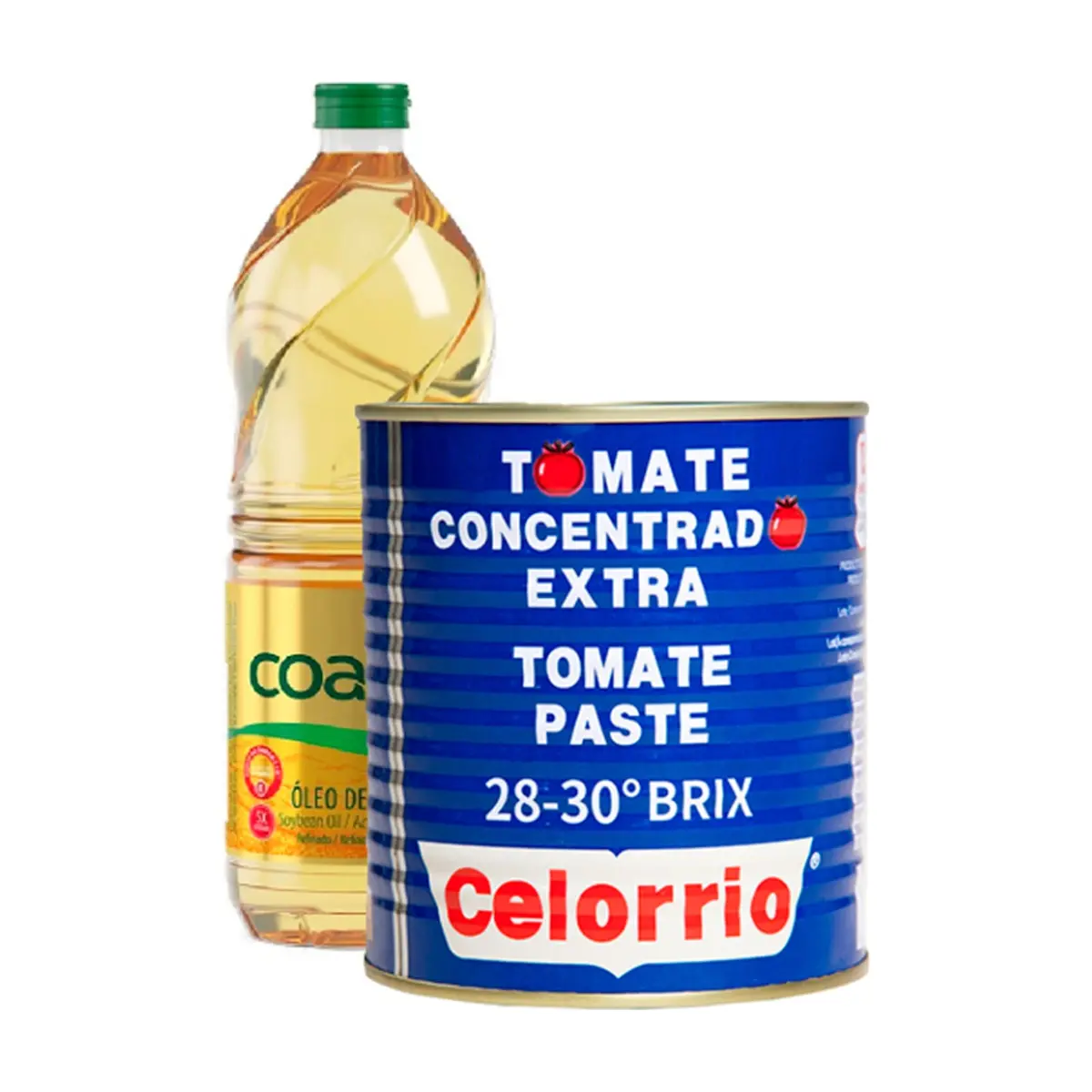 Aceite + Pasta de tomate concentrado
