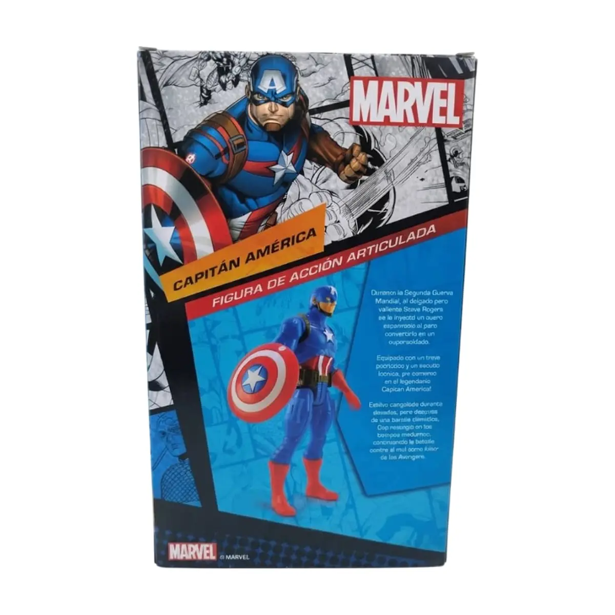 Figura de acción articulada del Capitán América Marvel - Thumbnail 3