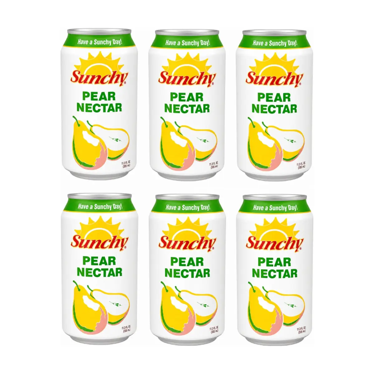Néctar de pera Sunchy (6 x 334 ml / 11.3 fl oz) - Miniatura 1