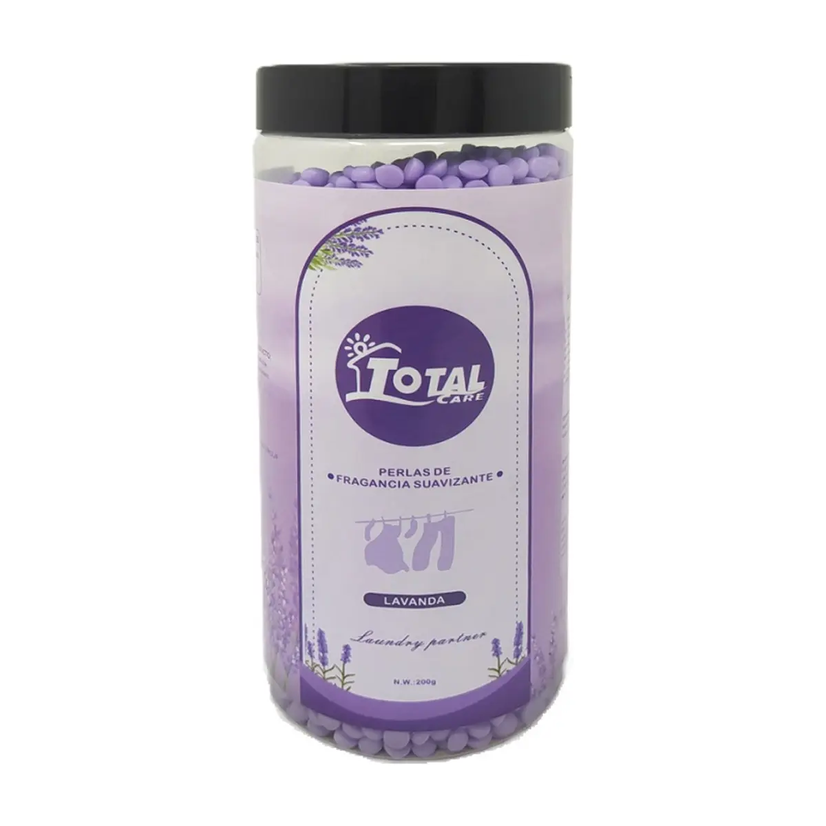 Perlas de olor de lavanda para ropa Total Care (200 g / 7.05 oz)