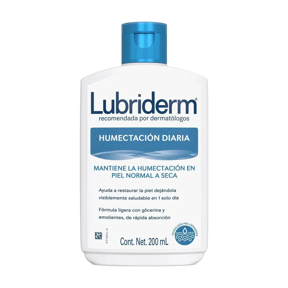 Crema humectante corporal Lubriderm (200 ml)