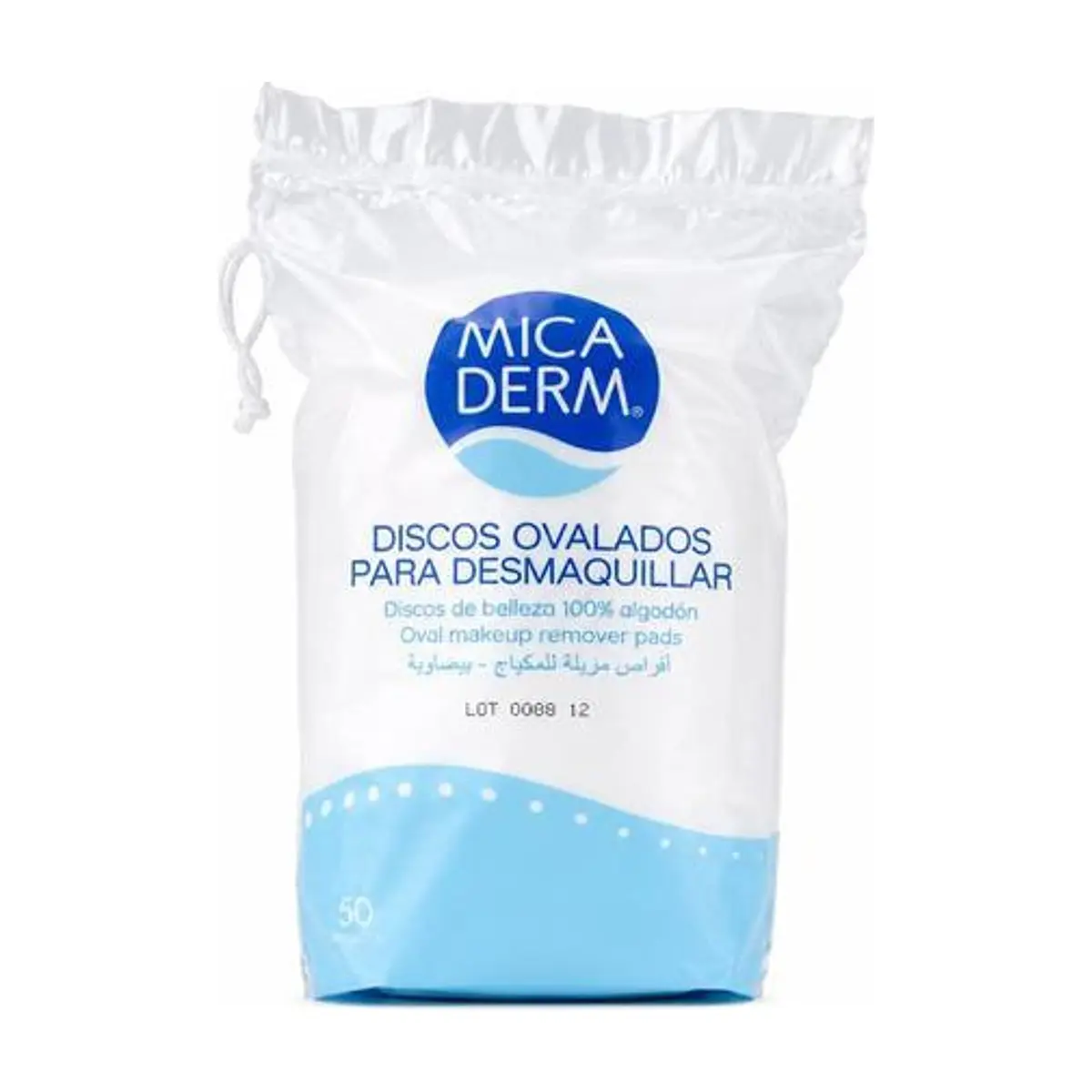 Discos para Desmaquillar Ovalado (80u) MICADERM - Imagen 1
