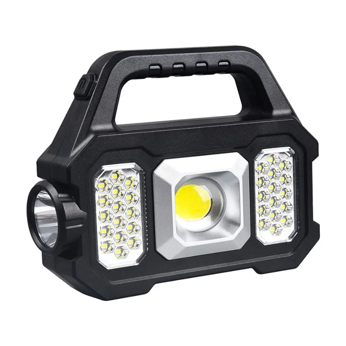 Lámpara portable multifuncional con panel solar Bravoking YD-2205A