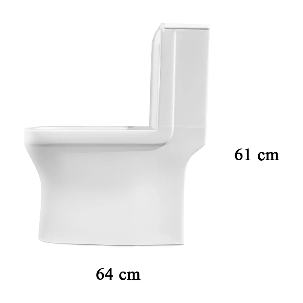 Juego de inodoro - Taza para baños sanitarios Zeric Modelo 106 - Thumbnail 2