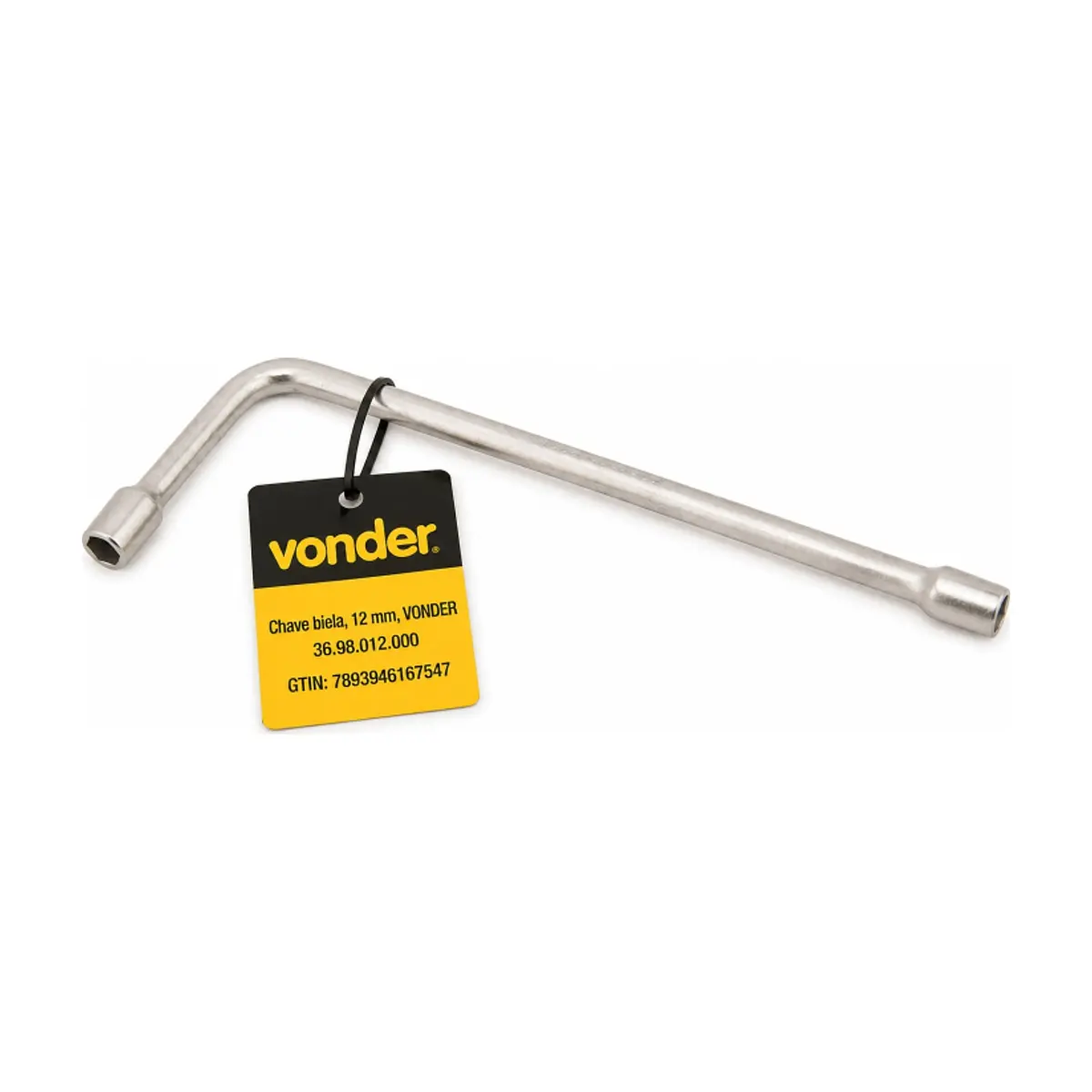 Llave de biela 12 mm de cromo vanadio Vonder - Thumbnail 8
