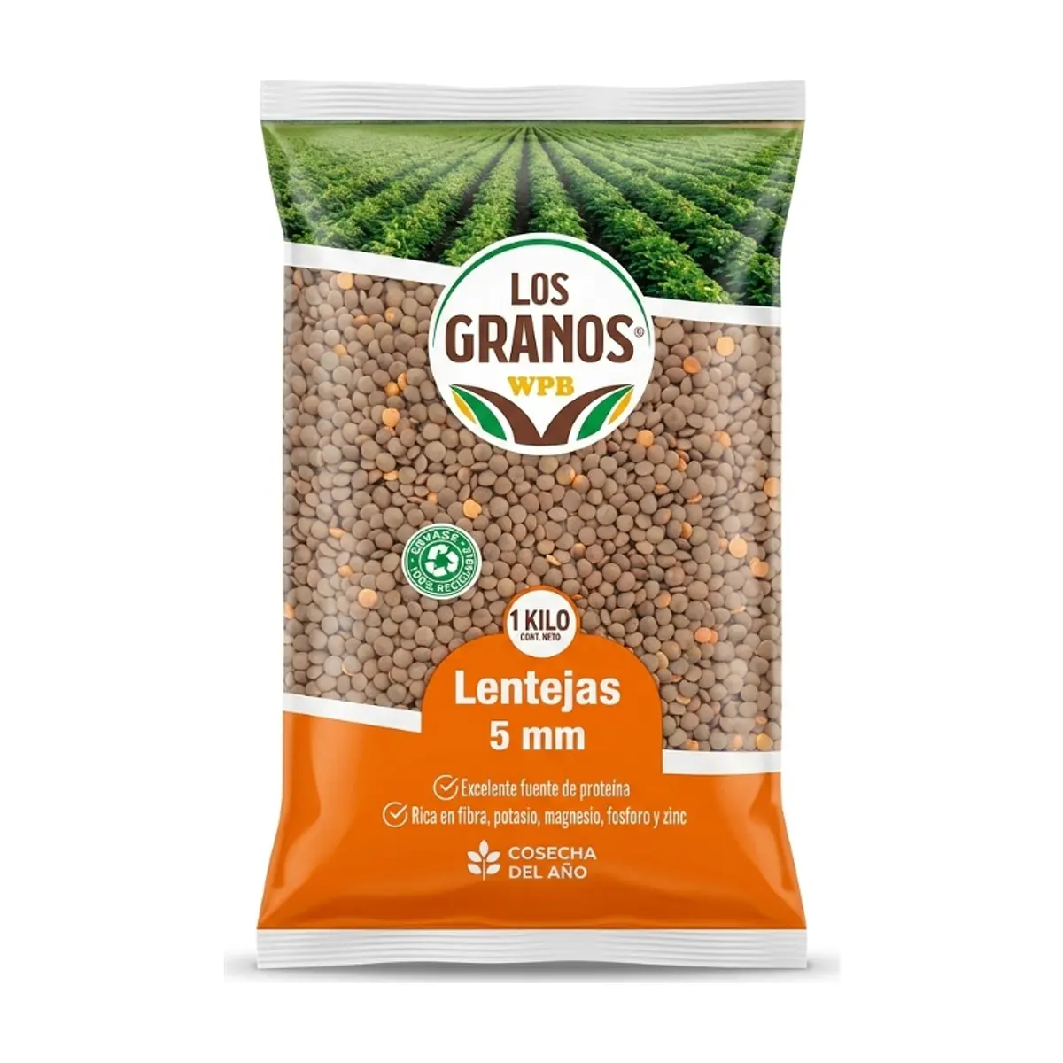 Lentejas Los granos (1 kg / 2.2 lb)