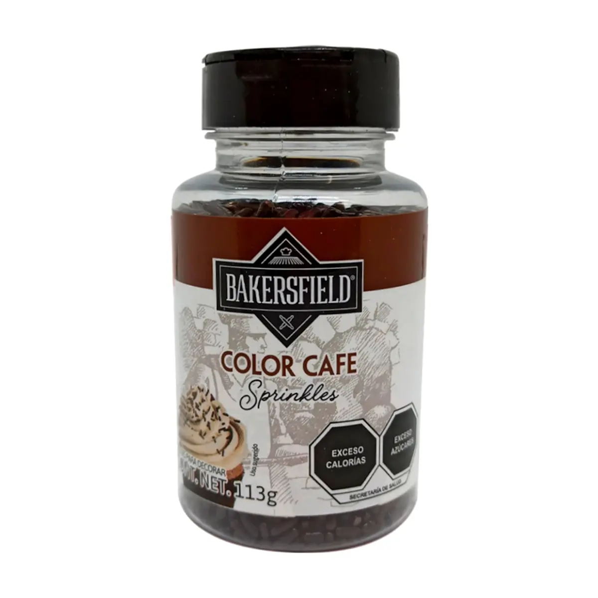 Grajeas color café Bakersfield (113 g / 3.98 oz)