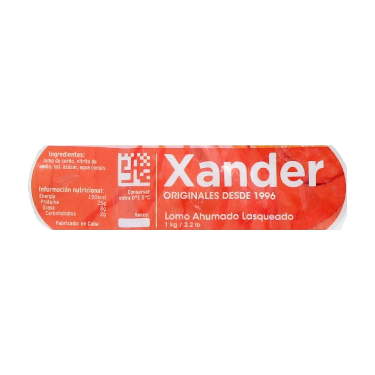 Lomo ahumado lasqueado Xander (1 kg / 2.2 lb) - Thumbnail 3