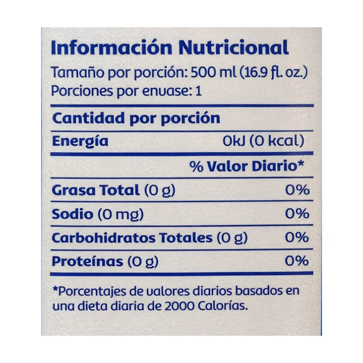 Agua purificada Planeta Azul (20 x 500 ml) - Miniatura 3