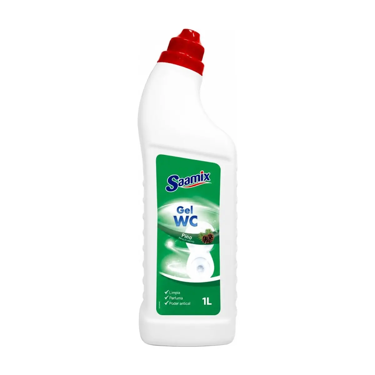 Limpiador Sanitario WC Pino (1L) SAAMIX