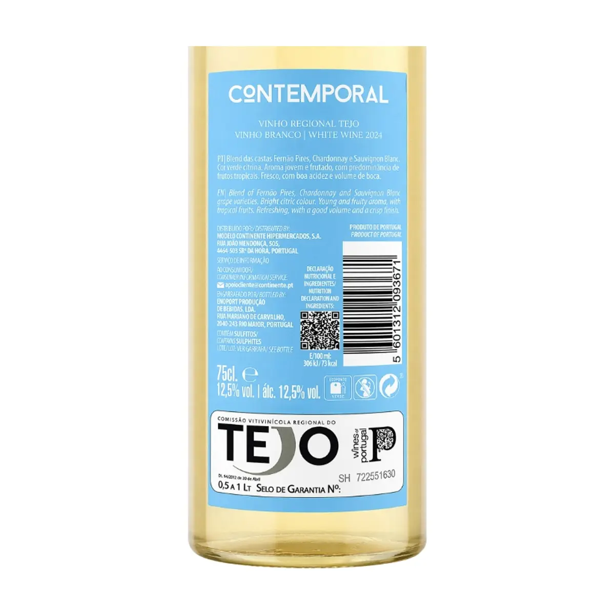 Vino Blanco Regional Tejo Contemporal (750 ml / 25.36 fl oz) - Thumbnail 3