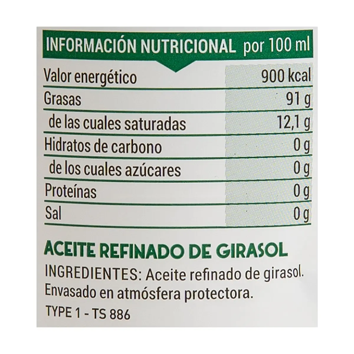 Aceite refinado de girasol Vima Foods (700 ml) - Thumbnail 4