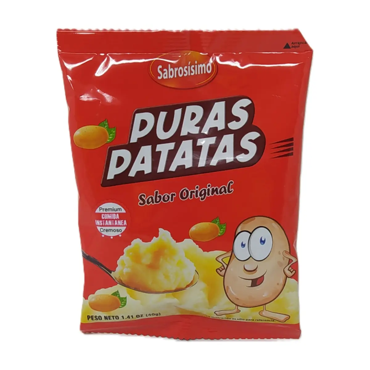 Puré de puras patatas Sabrosísimo (40 g / 1.41 oz) - Miniatura 6