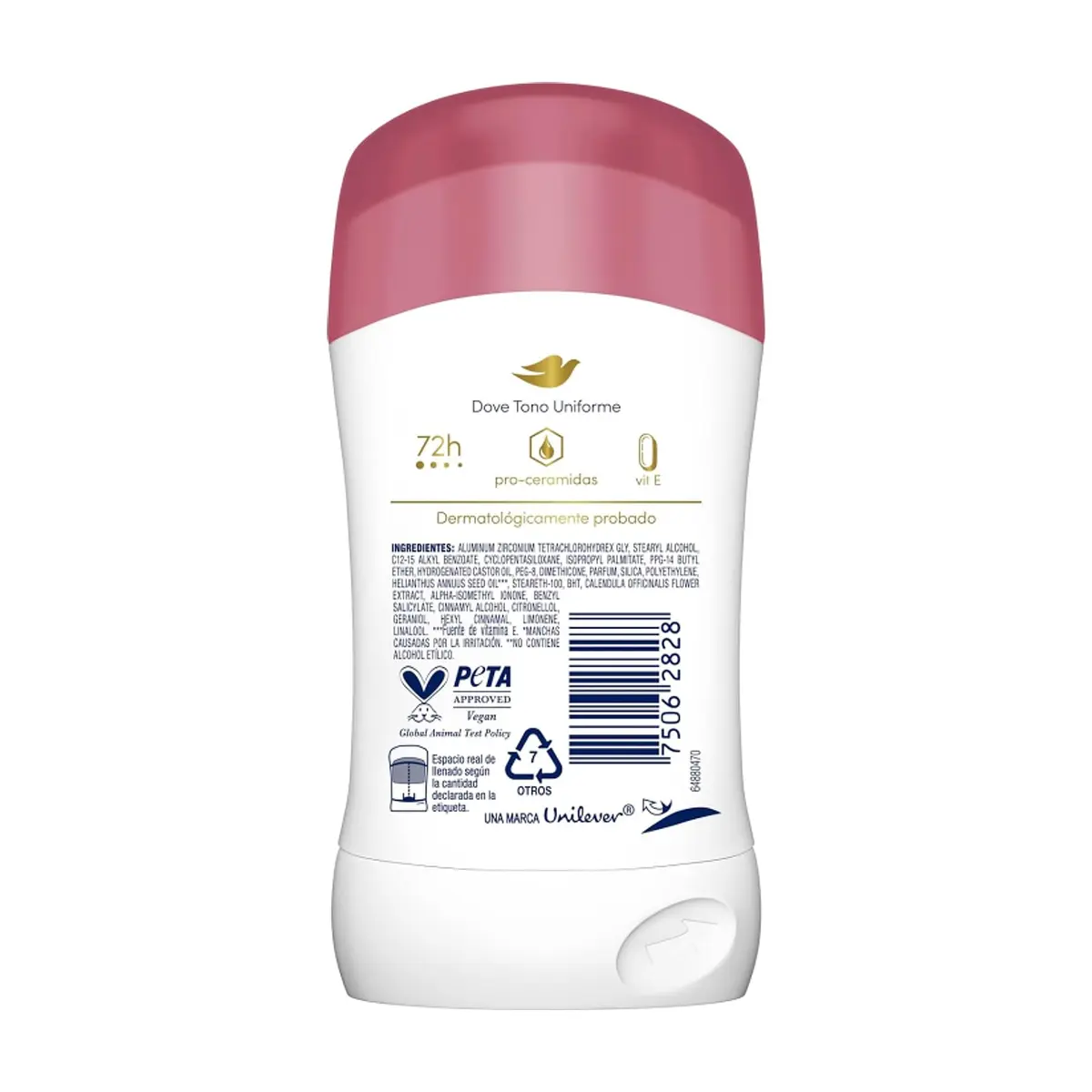 Desodorante antitranspirante en barra Tono Uniforme Dove (45 g / 1.59 oz) - Miniatura 4
