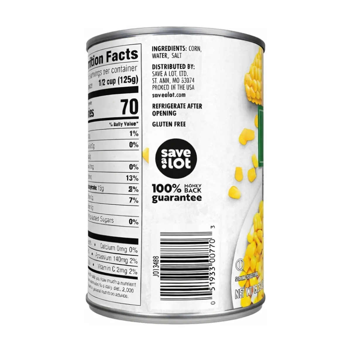 Maíz dulce dorado de grano entero Fairhill Farms (432 g / 15.25 oz) - Miniatura 6