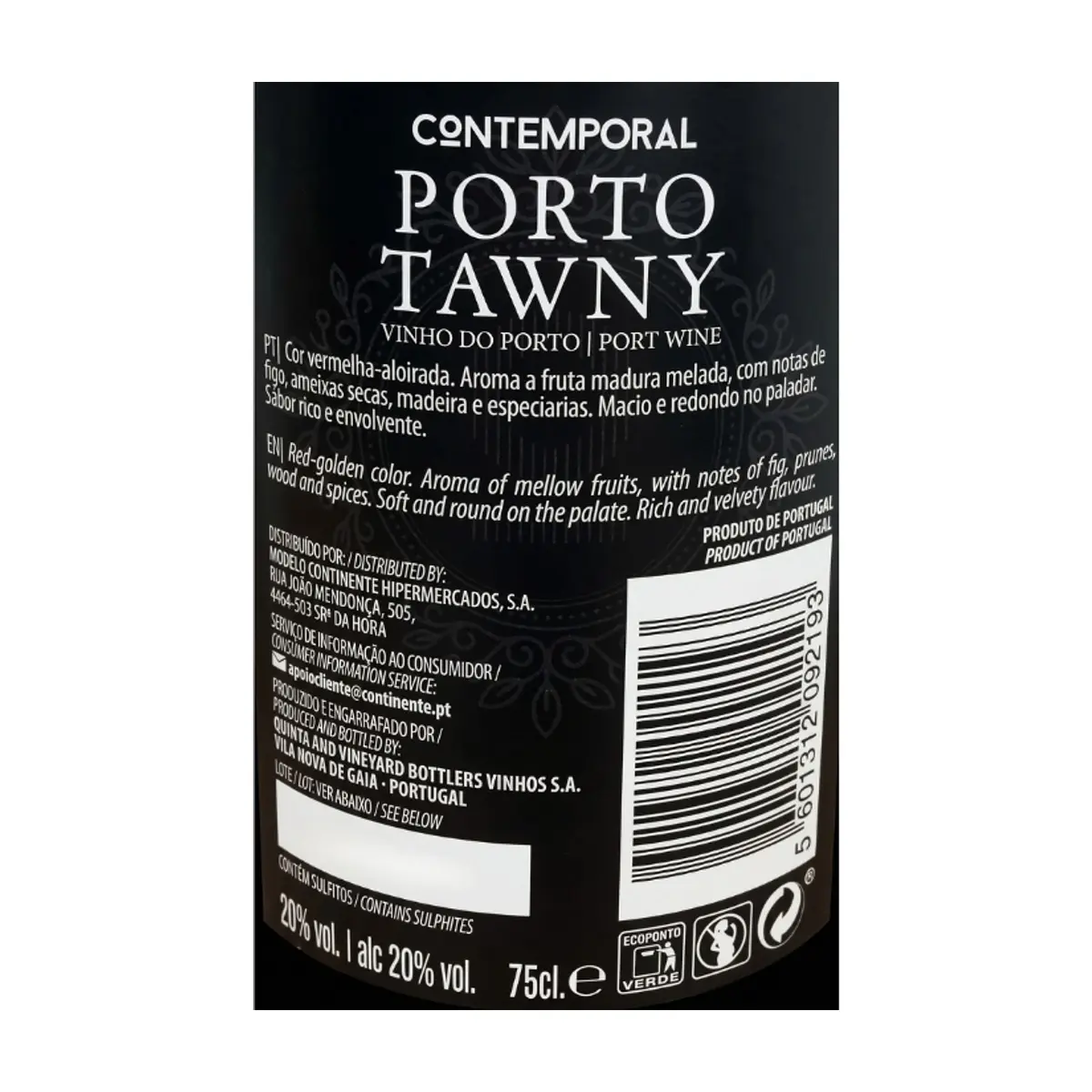 Vino de Oporto Tawny Contemporal (750 mL / 25.36 floz) - Thumbnail 3