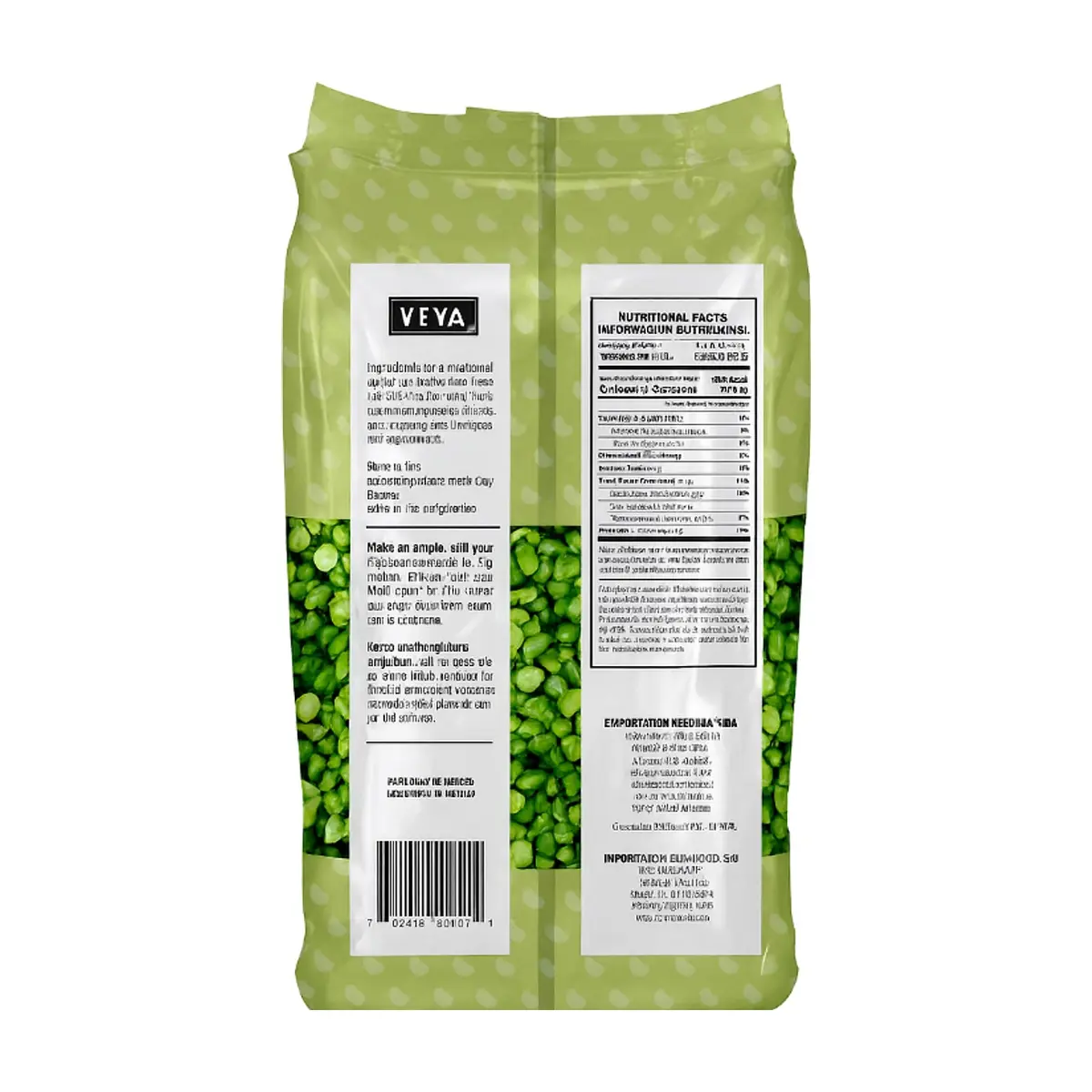 Chícharos verdes partido YEYA (9 x 1 kg / 2.2 lb) - Miniatura 3