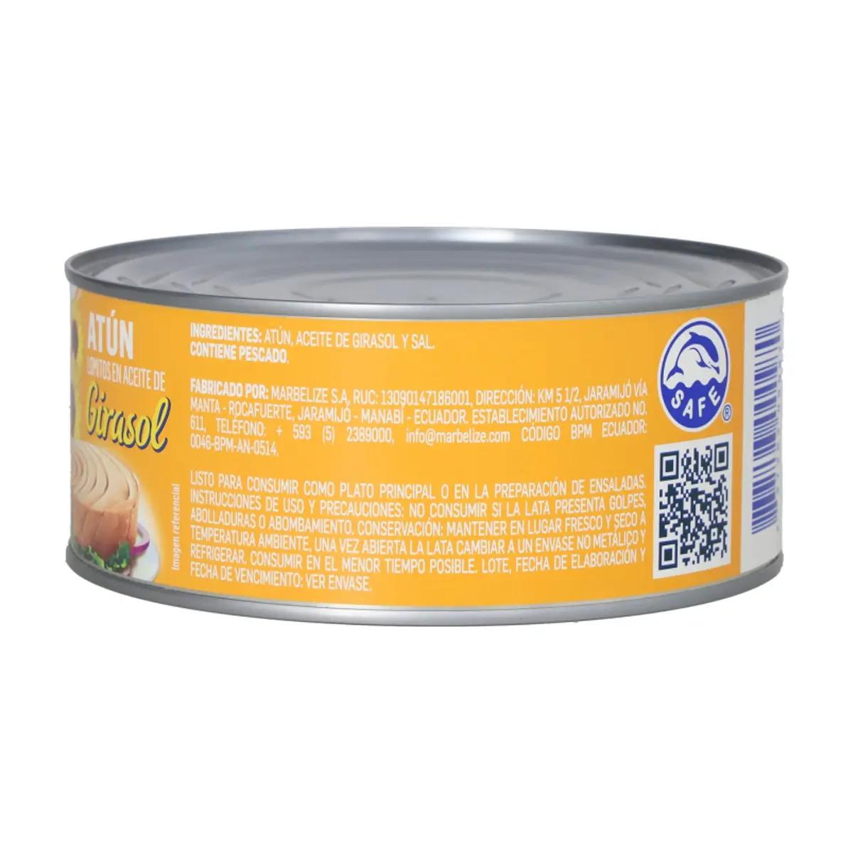 Atún lomitos en aceite de girasol Yeli (1 kg / 2.2 lb) - Miniatura 3