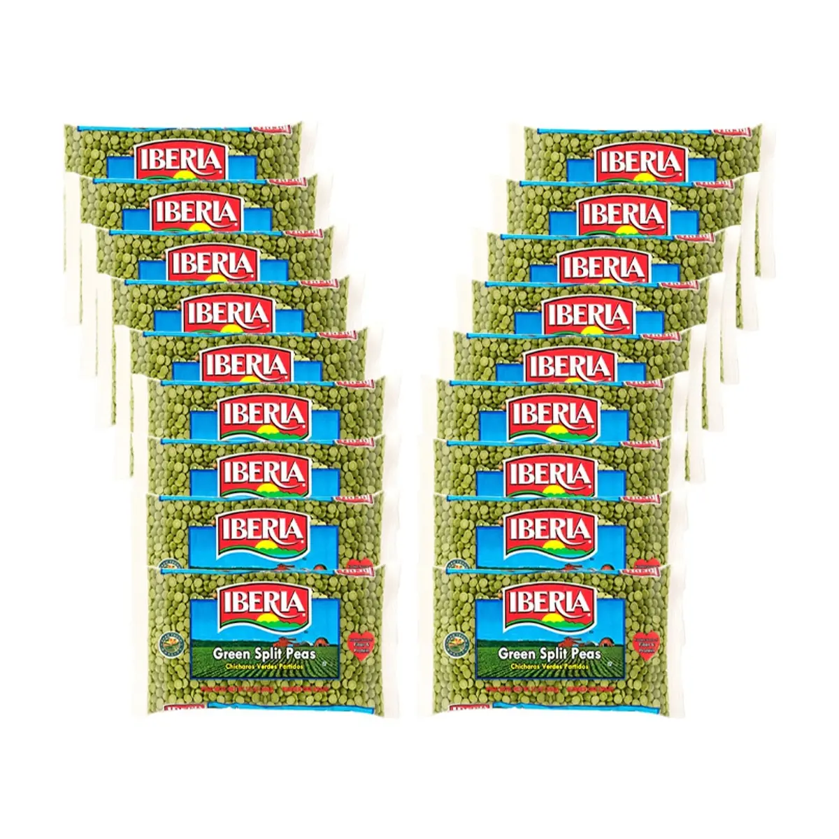 Chícharos verdes partidos Iberia ( 20 x 340 g / 12 oz) - Miniatura 1