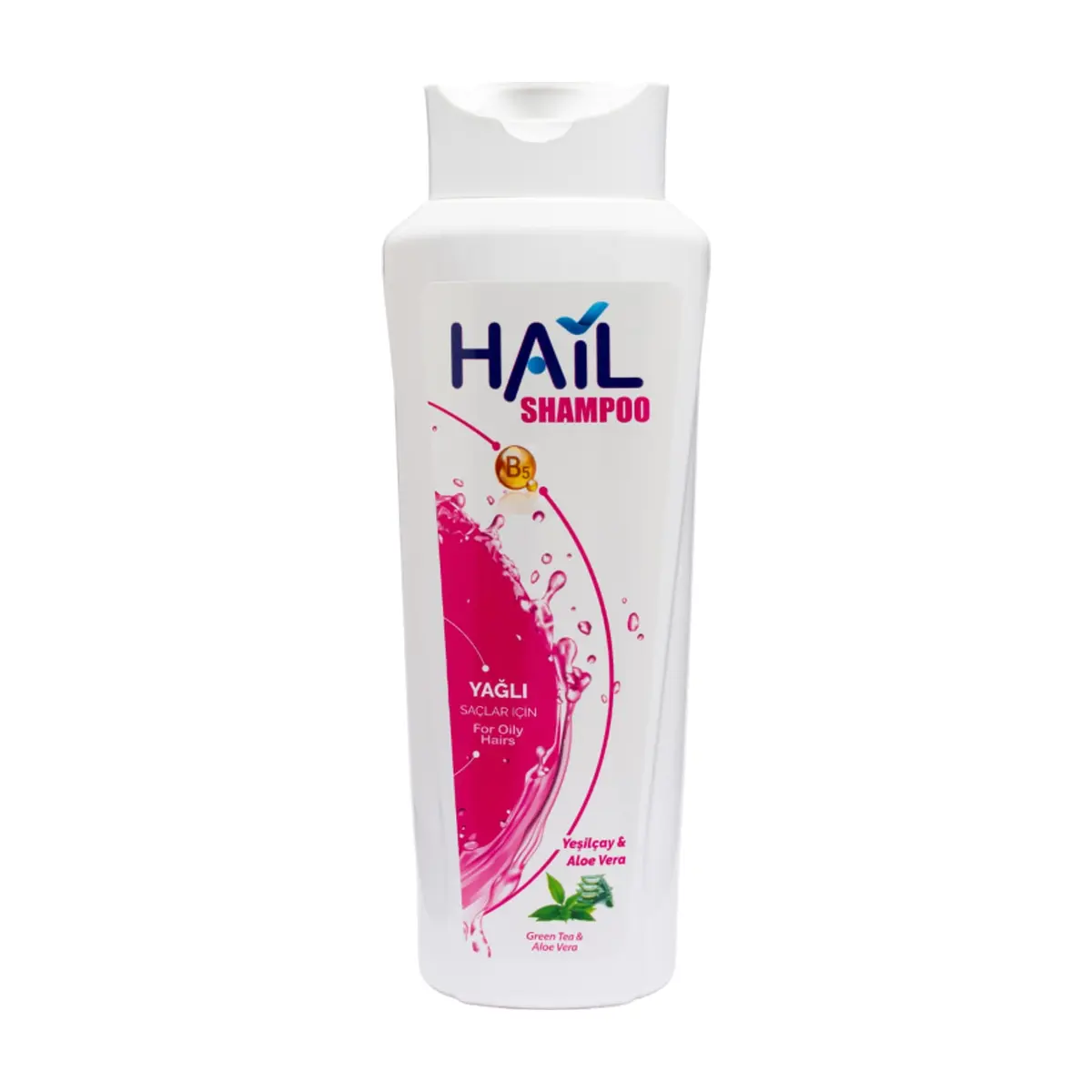Champú de té verde y aloe vera para cabello graso Hail (600 ml)