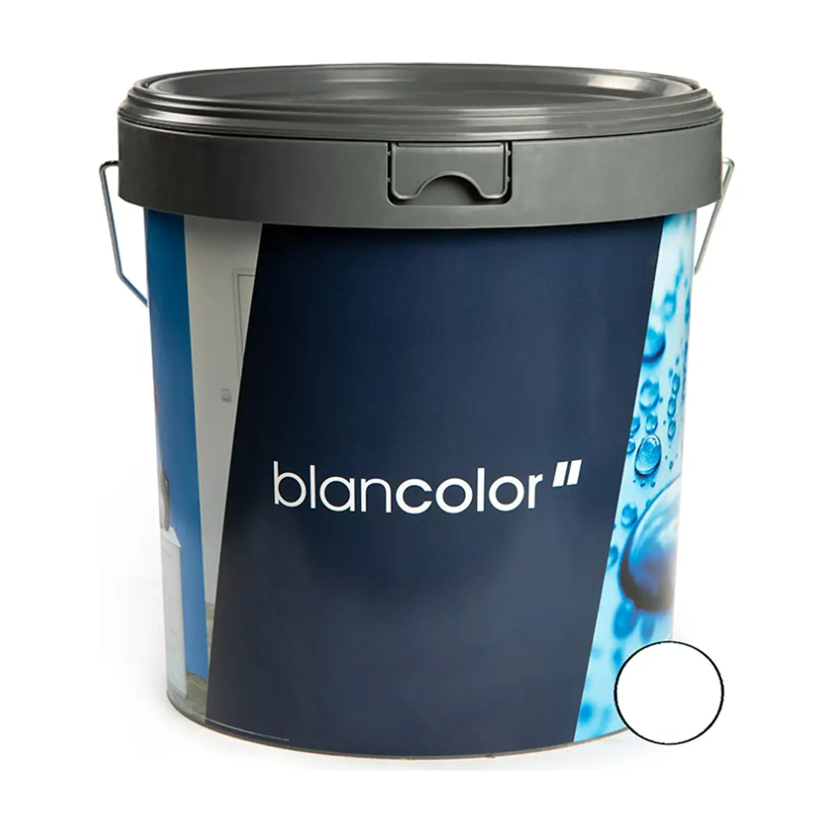 Pintura plástica interior color blanco M - 222 Isaval - Blancolor (5 kg / 11 lb) - Thumbnail 6
