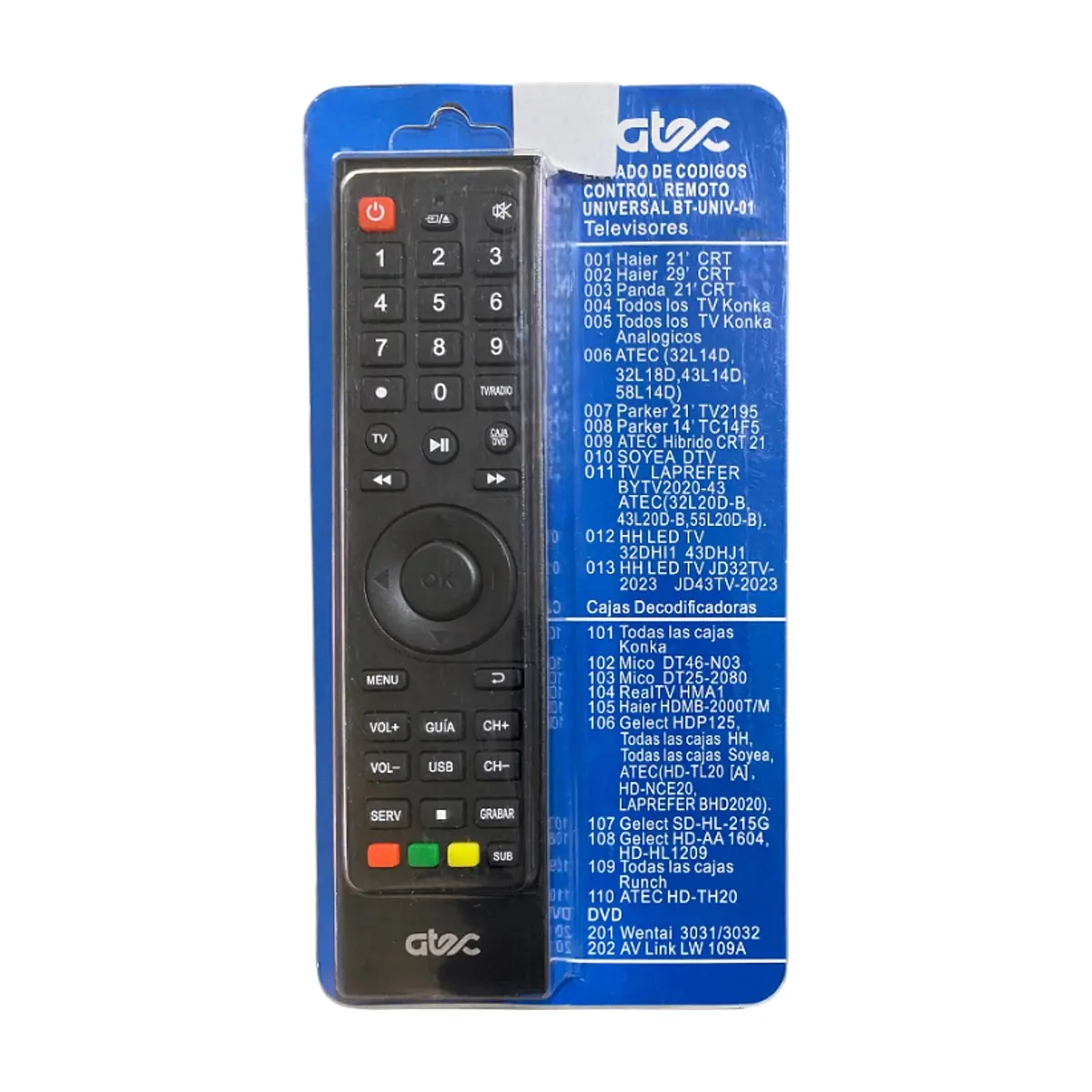 Control remoto para cajas decodificadoras & TV. Mando universal - Thumbnail 4